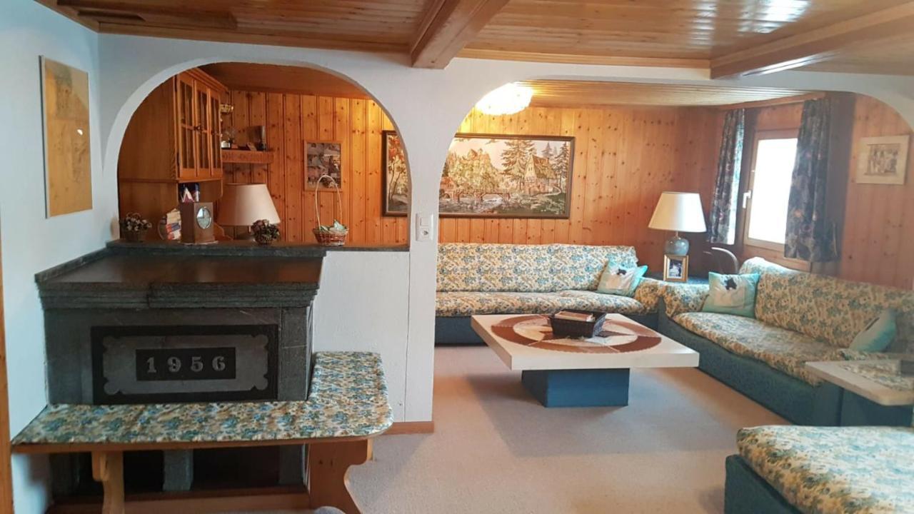 Walser Chalet Casa Paterna ディセンティス エクステリア 写真