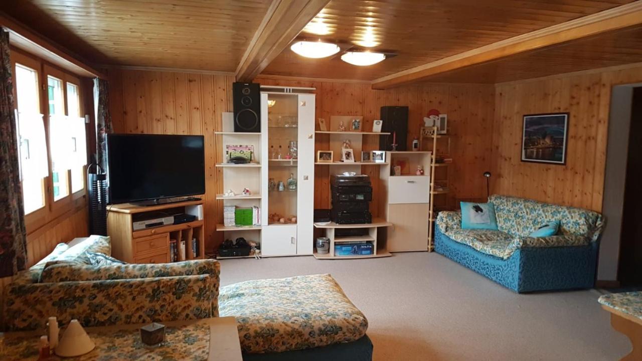 Walser Chalet Casa Paterna ディセンティス エクステリア 写真